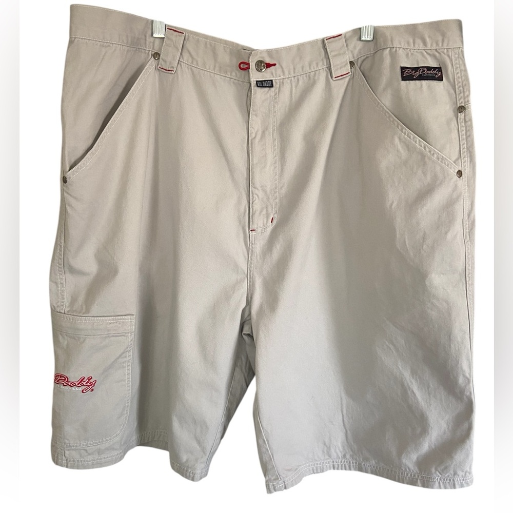 Vintage Men’s “Big Daddy” Y2K cargo shorts size 46, 100% cotton, 5 pockets